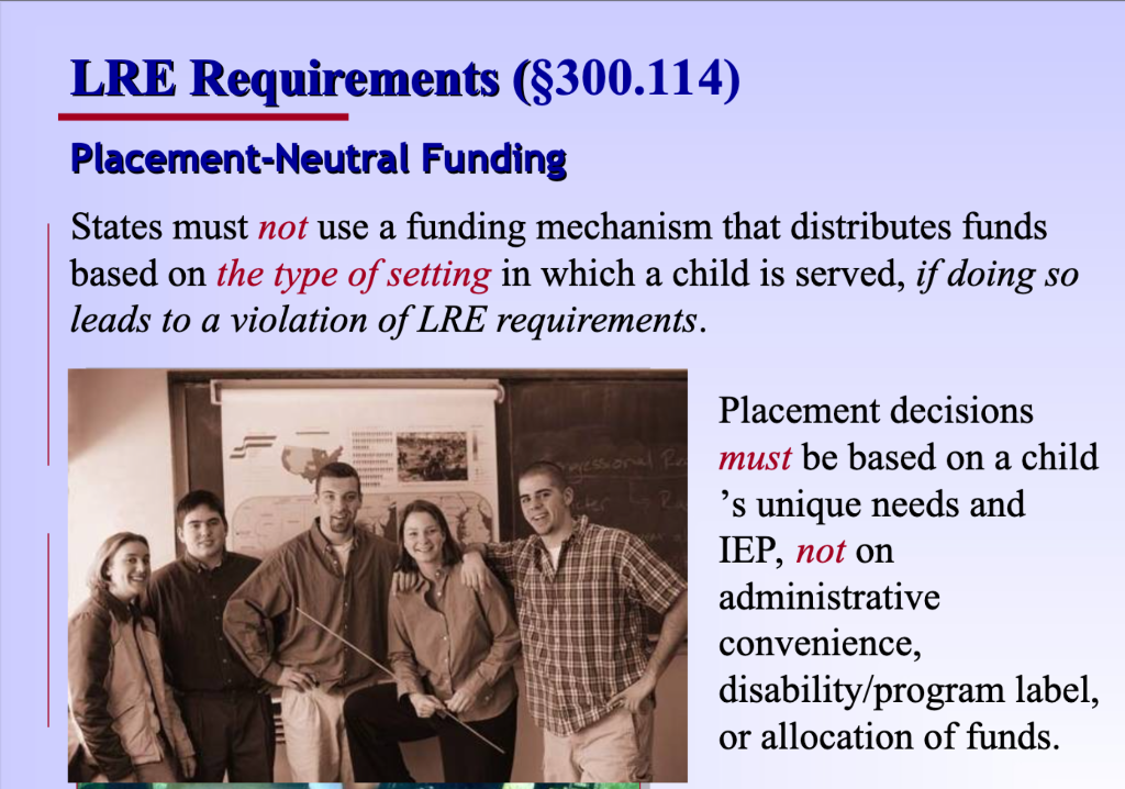 Please describe LRE and the different options for