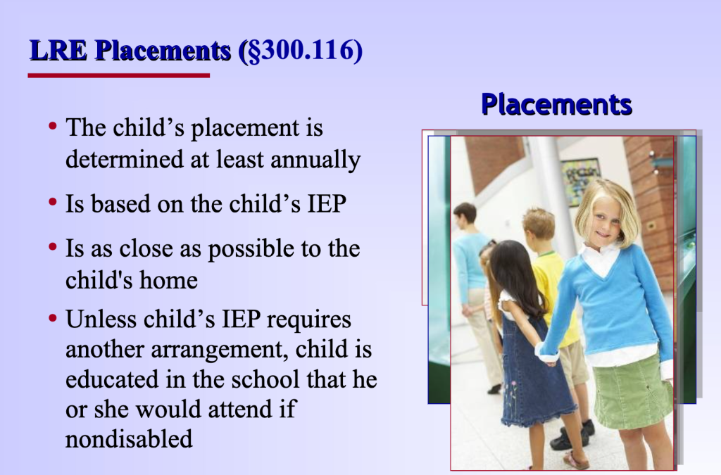 Please describe LRE and the different options for
