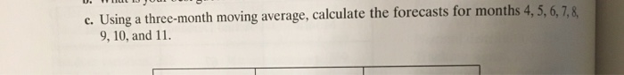 8.7 Using exponential smoothing, calculate the