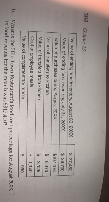 Problem 2 Given the following information, what