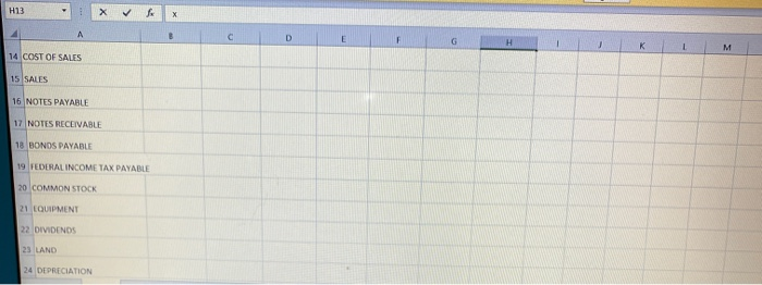 D E H K 1 IN CLASS ASSIGNMENT #1 2 PLACE AN X