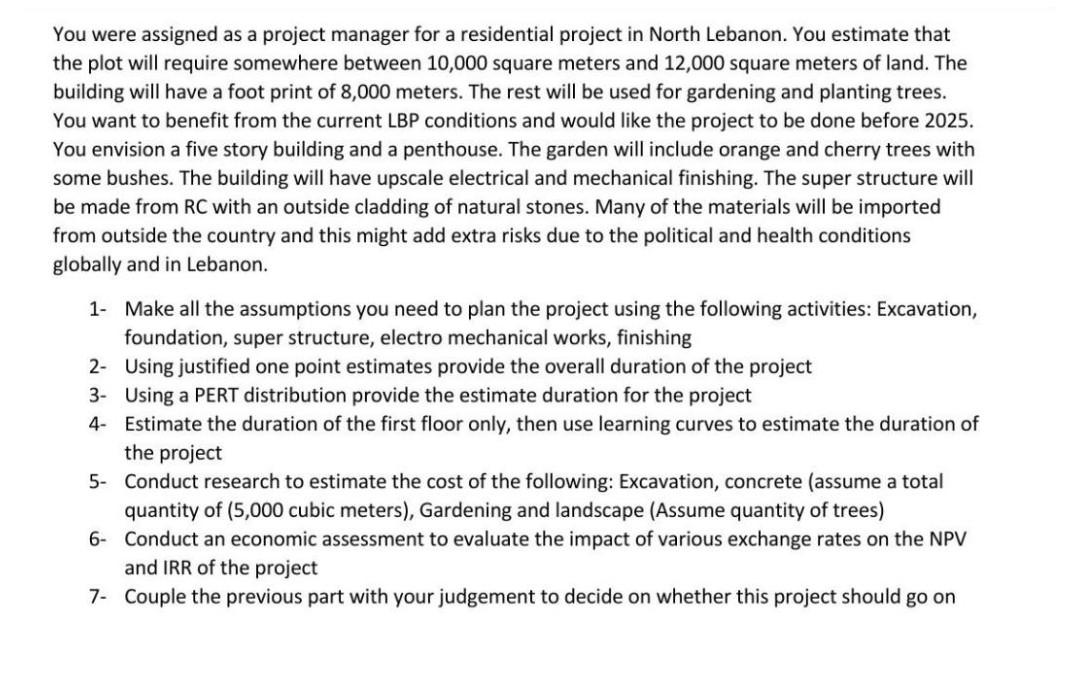 please solve part 5 You were assigned as a