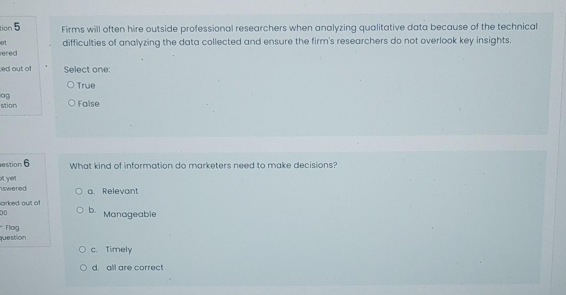 give all the answers plz tion 5 Firms will often