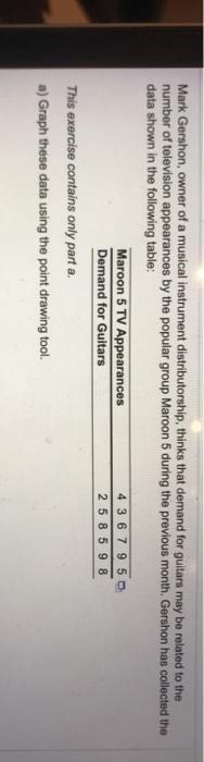 Mark Gershon, owner of a musical instrument