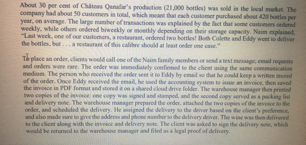 Provide some recommendations to improve the