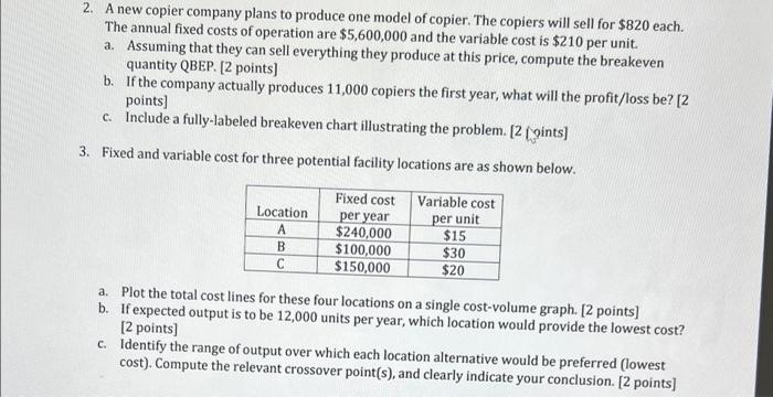 2-4 Instructions: Work the following problems in