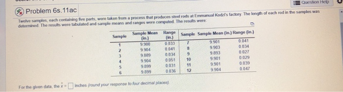 b) upper control limit c) lower control limit
