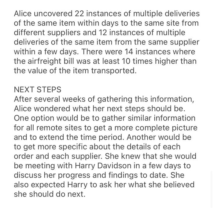 Read this Case Study and in a word document