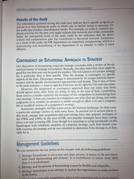 What do we mean when we say that strategy