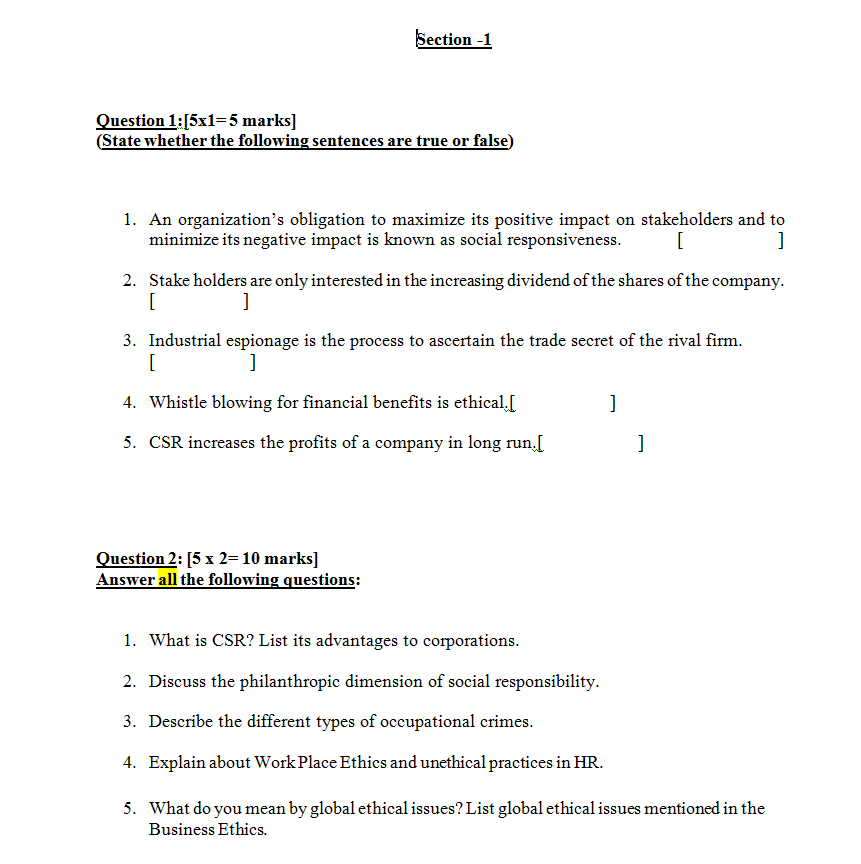 Note: Question# 1 is not important. Please must