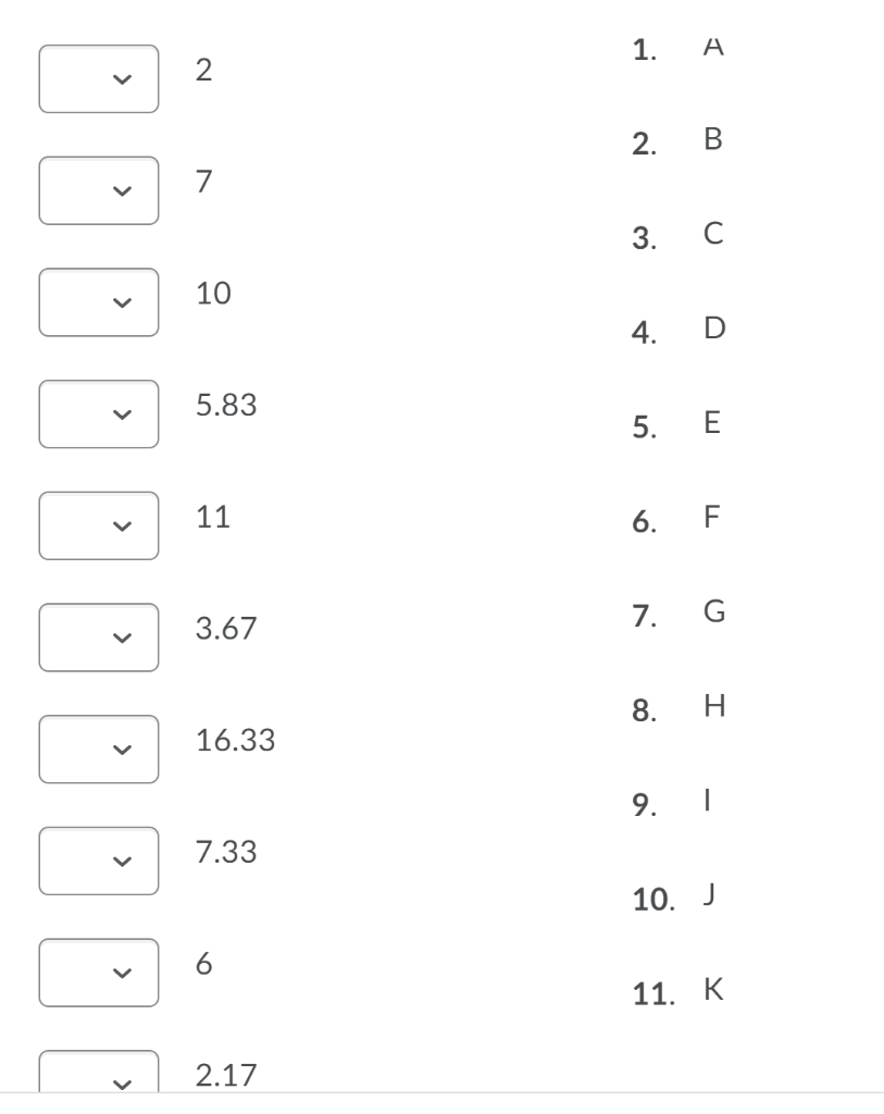 Question 3 (1 point) Consider the following: