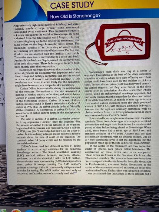 6. significance. 6. Construct a confidence