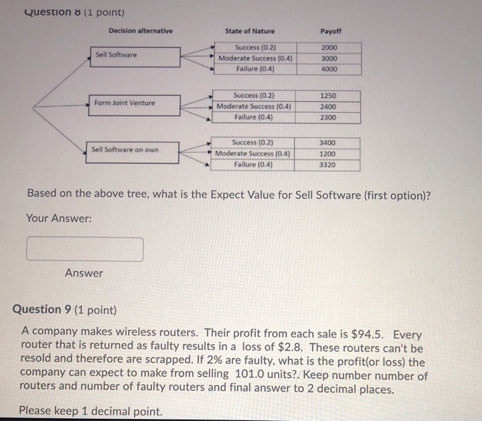 please reply fast for a thumbs up Question 8 (1