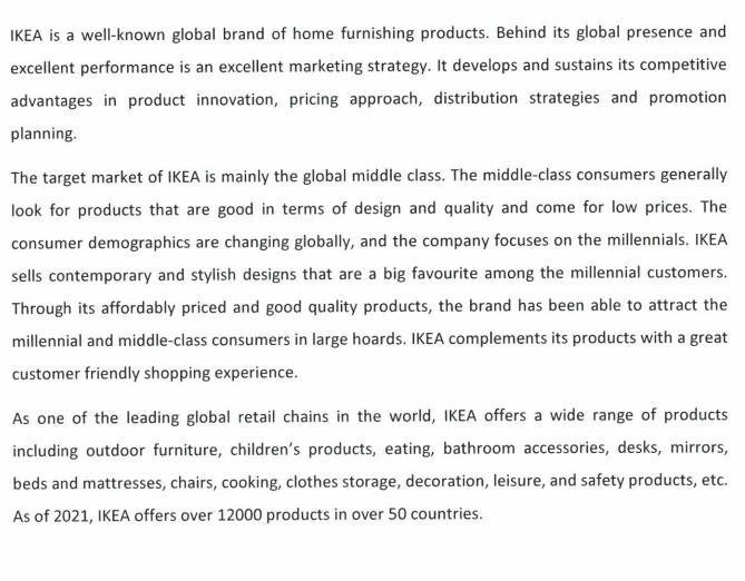 IKEA is a well-known global brand of home