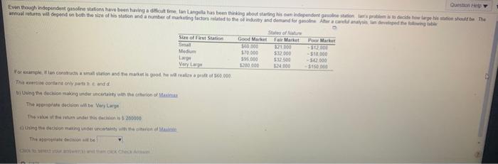 Even though independent gasoline stations have