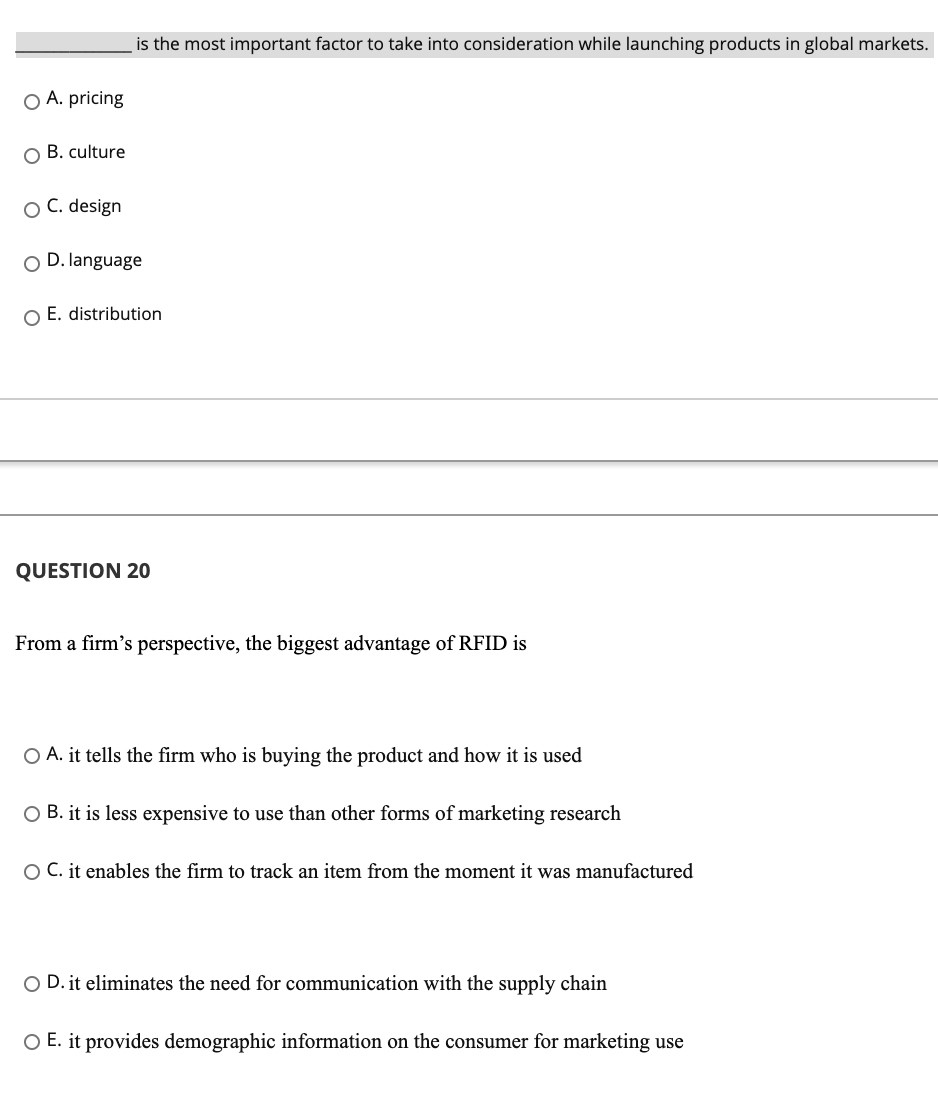 is the most important factor to take into