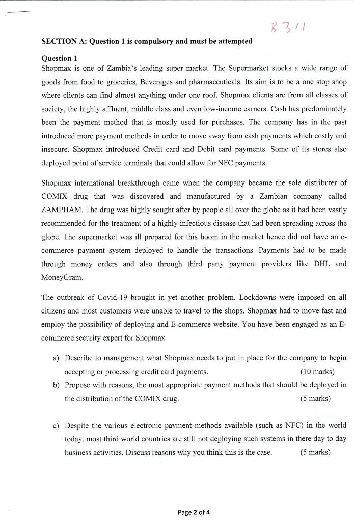 d) The management is also concerned about the