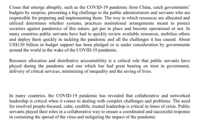 Crises that emerge abruptly, such as the COVID-19