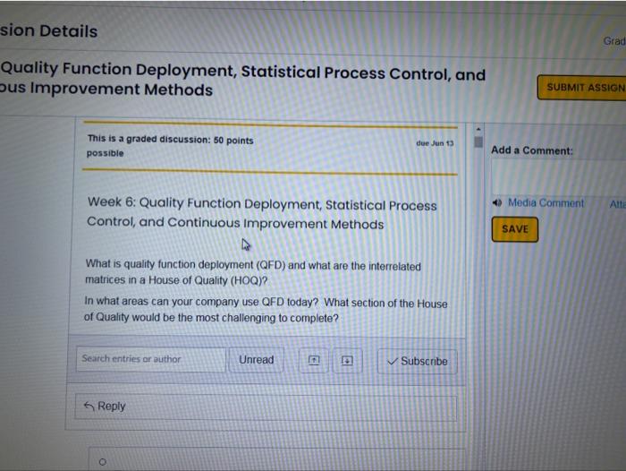 sion Details Grad Quality Function Deployment,