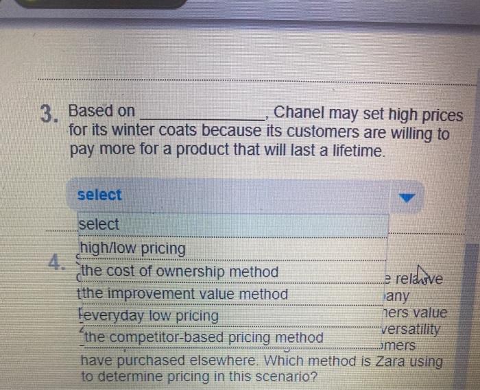this is the case these are the options that have