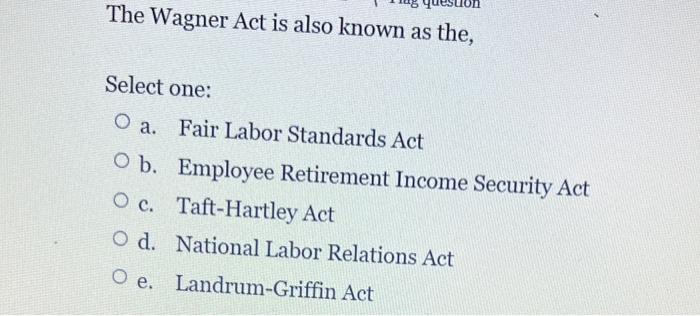 p Flag question This Act imposed controls over