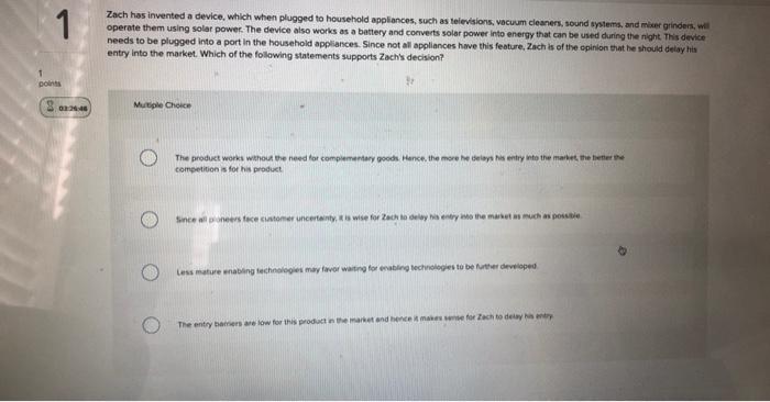 Zach has invented a device, which when plugged to