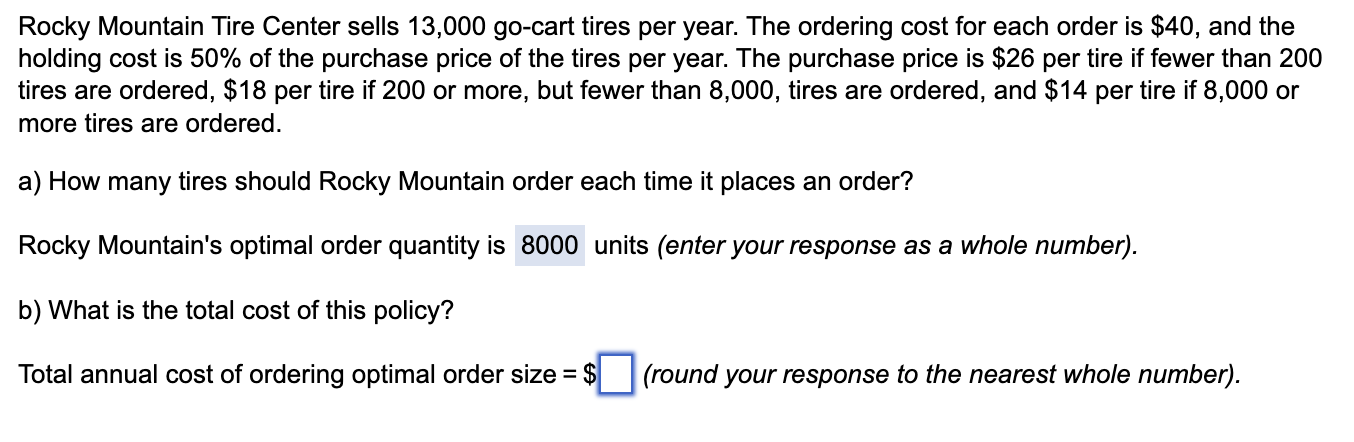 Rocky Mountain Tire Center sells 13,000 go-cart