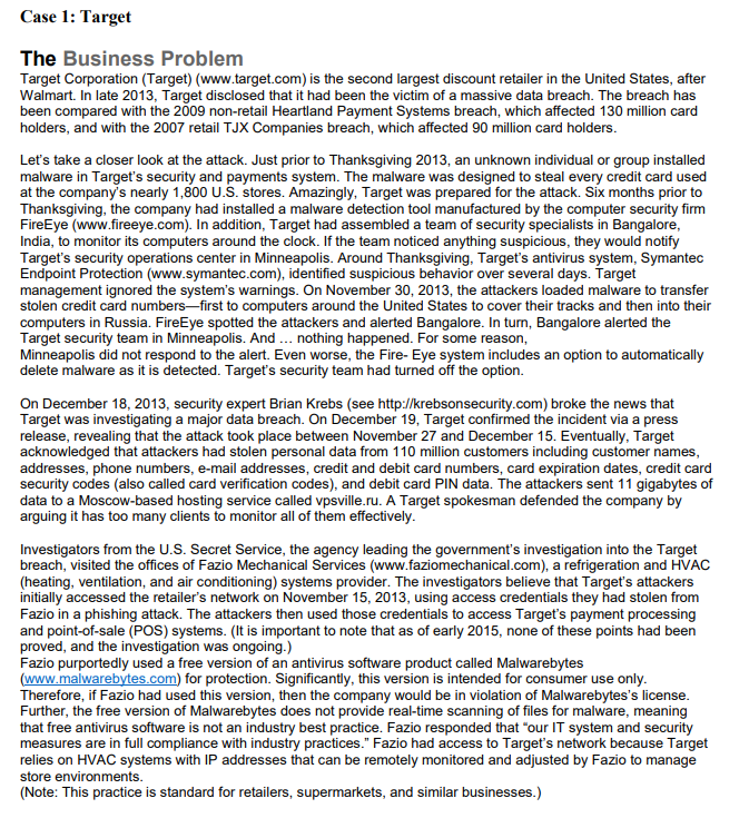 According the following case.What should you do