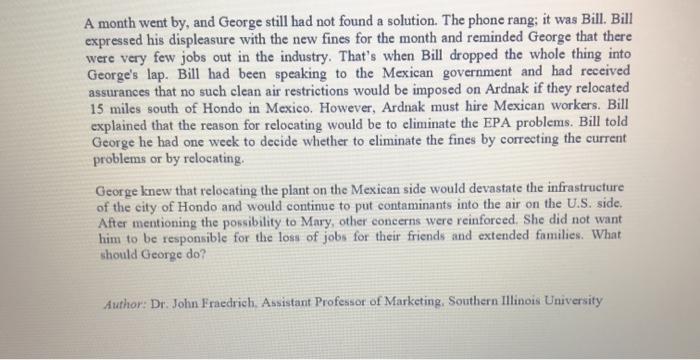 Something's Rotten in Hondo Topic: Business
