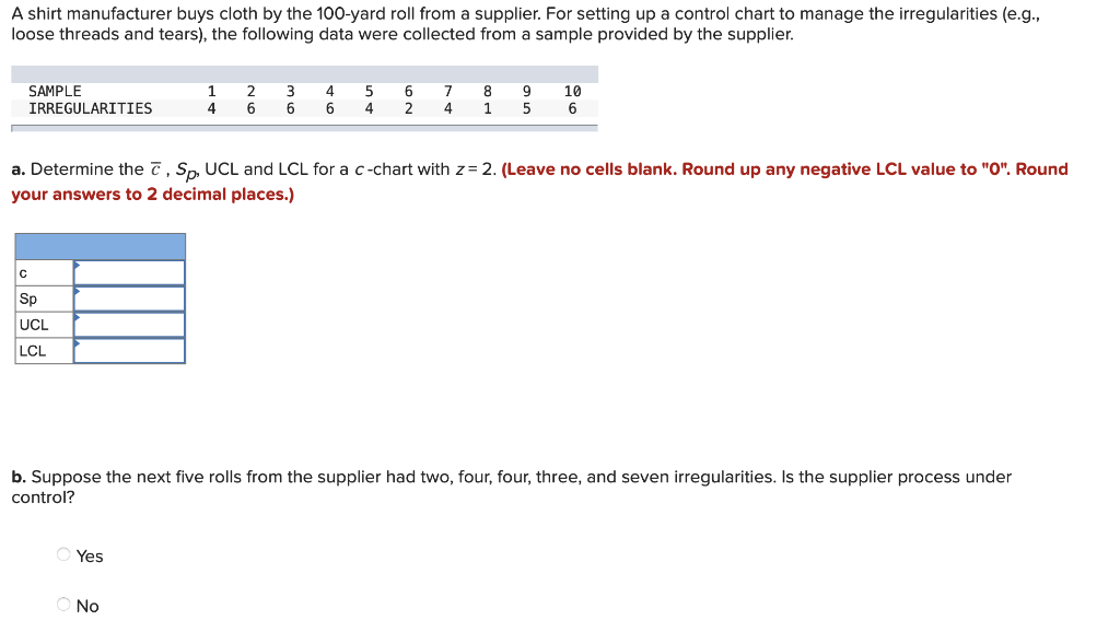 A shirt manufacturer buys cloth by the 100-yard