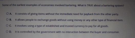 Some of the earliest examples of economies