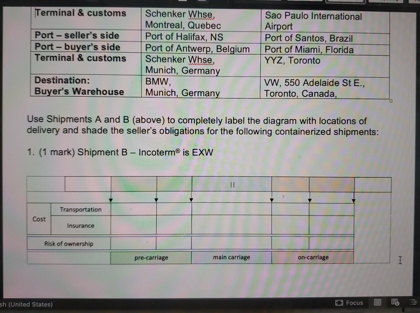 You are asked to manage the following two