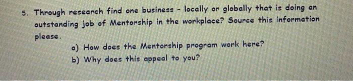 question has 4 part pls answer all 5. Through