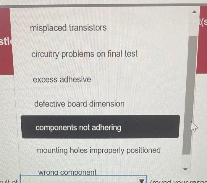 a) Based on the data, choose the correct graph