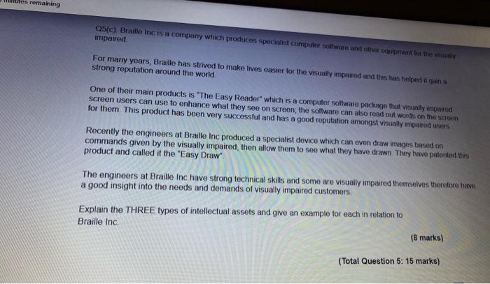 5 question please do all parts utes remaining
