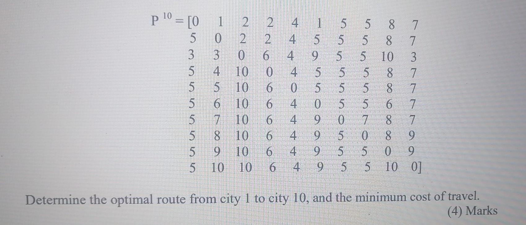 Please help me Iam in attempt now P10 = [0 2 2 3