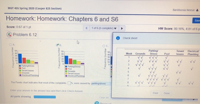 * Problem 6.12 Using the tomato choose the