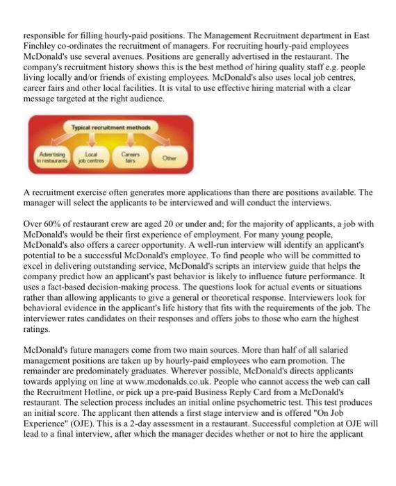 Recruiting, selecting and training for success A