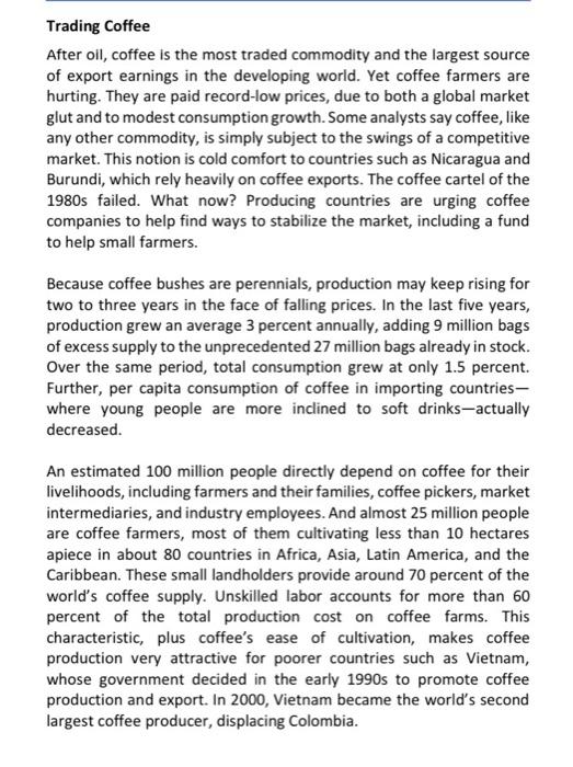 1. What types of international business are being