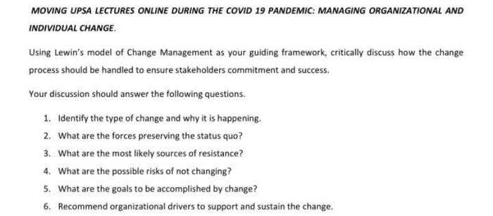 MOVING UPSA LECTURES ONLINE DURING THE COVID 19