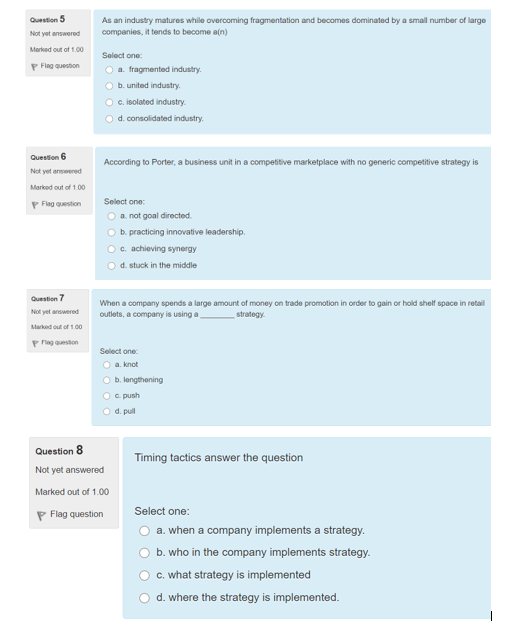 As an industry matures while overcoming