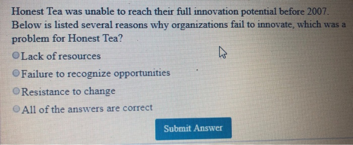 Honest Tea considered their lack of a national