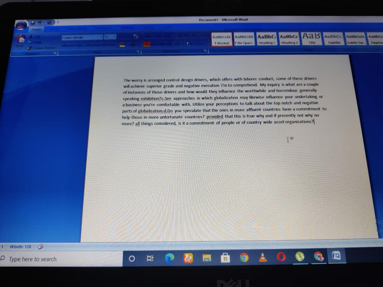 The Me Word Aubco hanto acco . . . No Space