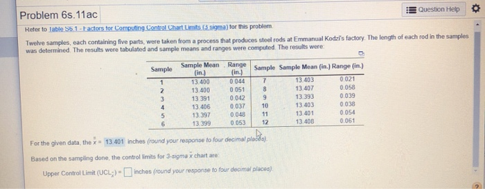 b) find the lower control limit c) based on the x