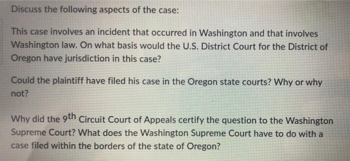 its for a business law class Question 1: Read the