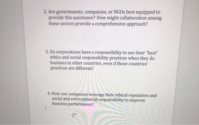 need help with these please? 2. Are governments,