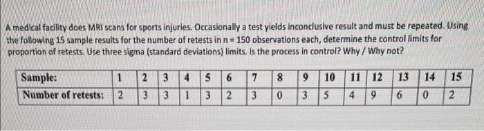 please do with no excel, thanks A medical