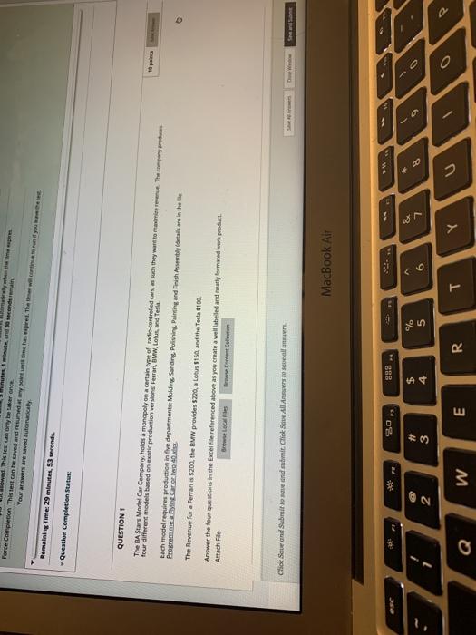 This test can only be once Force Completion