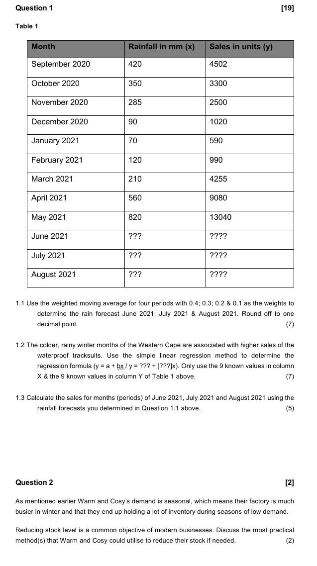 READ THE CASE STUDY BELOW AND ANSWER THE