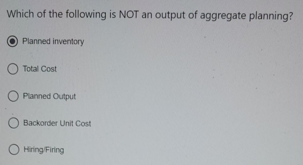 How often is the aggregate plan updated? O Hourly